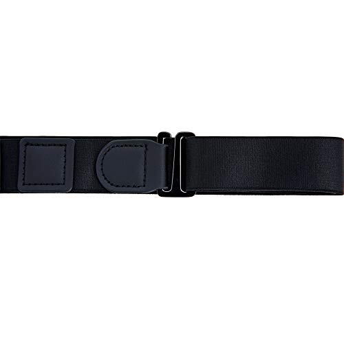 Men Shirt Stays Shirt Lock Belt Adjustable Elastic Shirt Holder Keeps Shirt Tucked in for Police Military