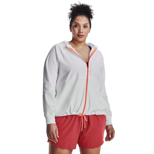 Chaqueta con cremallera transpirable Under Armour Woven cortavientos 2