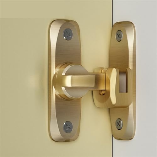 Loquet à pouce pour porte de salle de bains et chambre en couleur argent