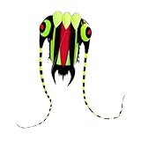 Menolana Trilobite Kite Huge Easy Flyer Boys Girls Animal Themed Easy to Parafoil Kite for Children Adults for Yard Grassland