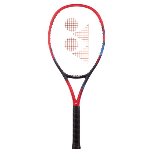 YONEX Vcore 100 Scarlet Unstrung Tennis Racket 300g, Grip 3 (4 3/8