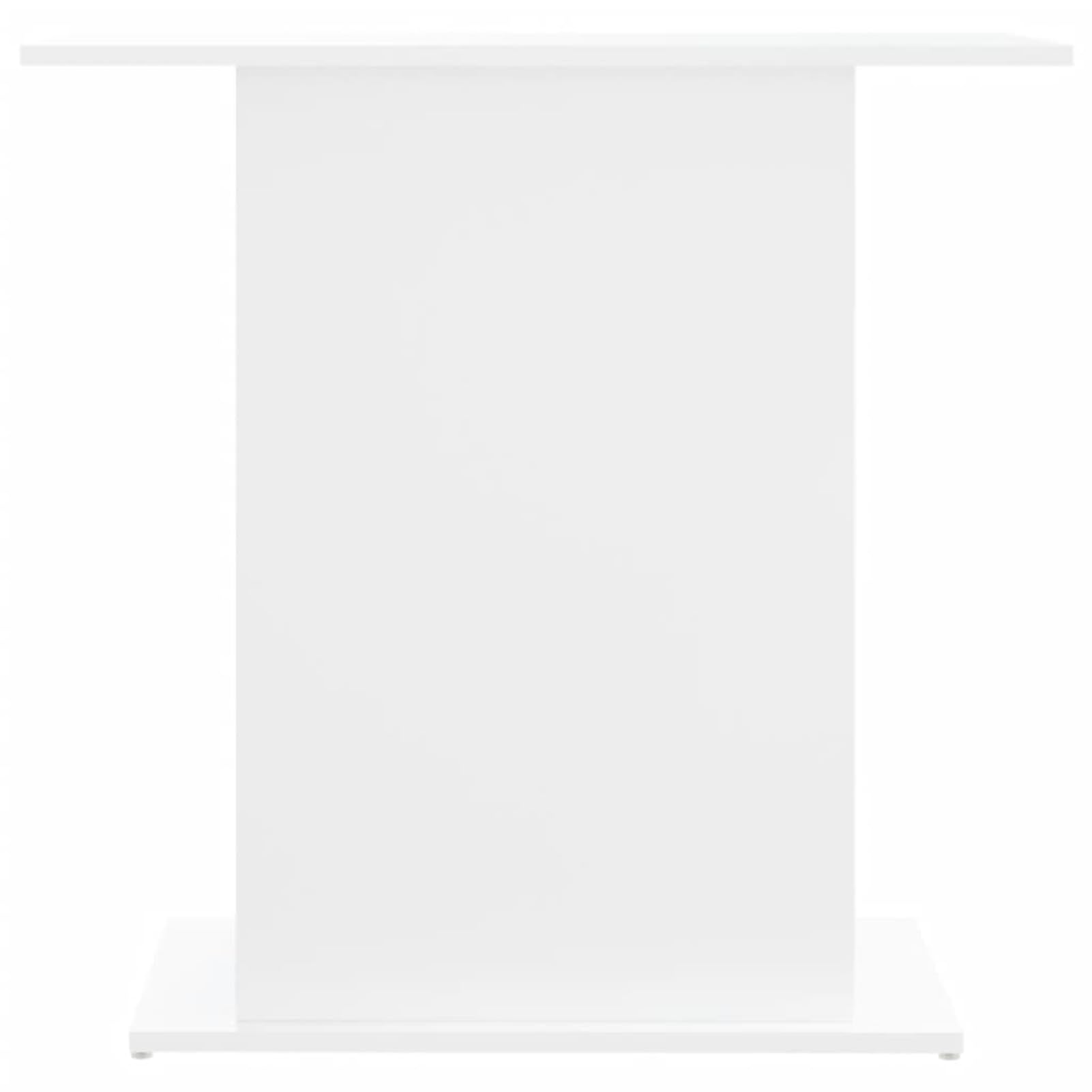 Rantry Aquariumständer Aquarium Unterschrank Aquarien Schrank, Aquarium Tisch mit Stabiler Oberplatte, Aquariumschrank für Sicheren Stand Weiß 75x36x72,5 cm Holzwerkstoff