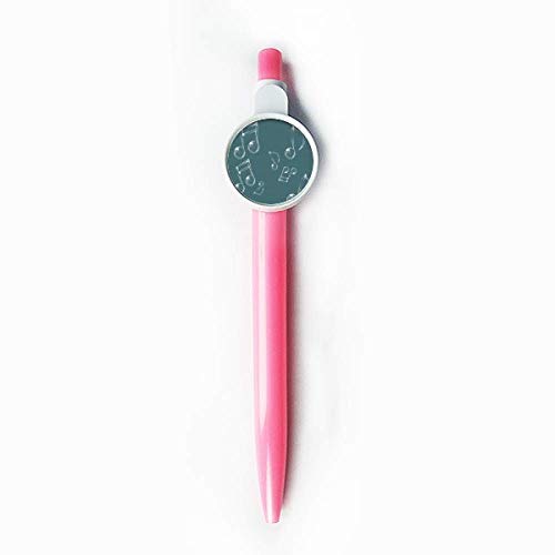 Stylo à bille rétractable bleu notes de musique pour écriture