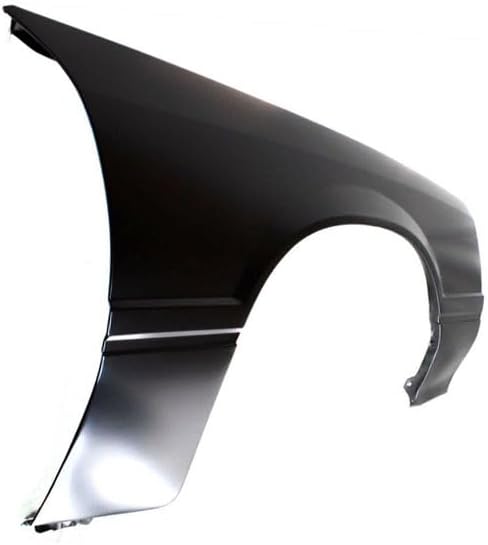 Compatible with 79-90 Mustang Front Fender Quarter Panel w/Antenna Hole Primed Steel Right Side