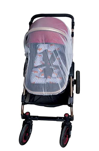 Enovoe Durable Baby Stroller Mosquito Net - Perfect Bug Net For Strollers, Bassinets, Cradles, Playards, Pack N Plays And Portable Mini Crib (White) #TOP1