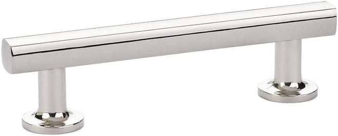 Emtek 86677 Freestone Cabinet Pull Satin Nickel (10" Centers)