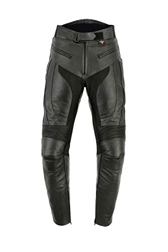 Texpeed Pantalon moto cuir homme - De tourisme en cuir...