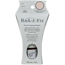 Rack-A-Fix Touch Up Vinyl Coating Repair for Dishwasher Racks & More, RF-6, Biscuit
