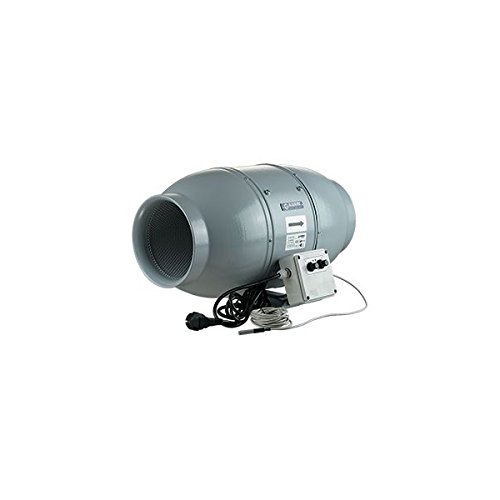 Blauberg Aspiratore Insonorizzato ISO-Mix - 25cm (1315 m3/h) - con Termostato