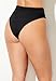 Swimsuits For All Women's High Waist Cheeky Swim Brief - 12, Black (Plus