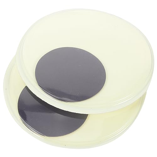 Genérico 2 Piezas De Accesorios Para Ojos De Animales Hechos A Mano Pegatinas Para Ojos Muñecos De Purpurina De Ganchillo Brillantes Para Mover Globos Oculares Falsos Adornos De