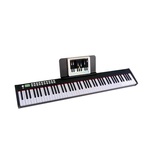 PEIXEN Électronique Clavier Piano Clavier Musical Numérique À 88 Touches, Contrôleur Pliable Portable Professionnel, Clavier De Piano Électronique - Les Beatles, Paul McCartney, John Lennon, RIngo Starr, George Harrison PEIXEN Électronique Clavier Piano Clavier Musical Numérique À 88 Touches, Contrôleur Pliable Portable Professionnel, Clavier De Piano Électronique – Image 3