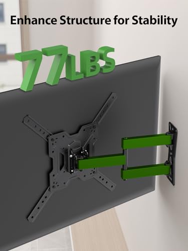 Usx Mount XMM006 Ul Listed Full Motion Tv Mount, Swivel Articulating Tilt Tv Wall Mount thumb #4