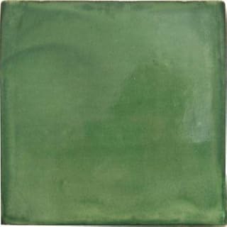 6x6 4 pcs Green Talavera Mexican Tile