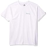 100 % Baumwoll-Jersey Emerica Herren Pure Triangle Tee Skate-T-Shirt, weiß, Klein