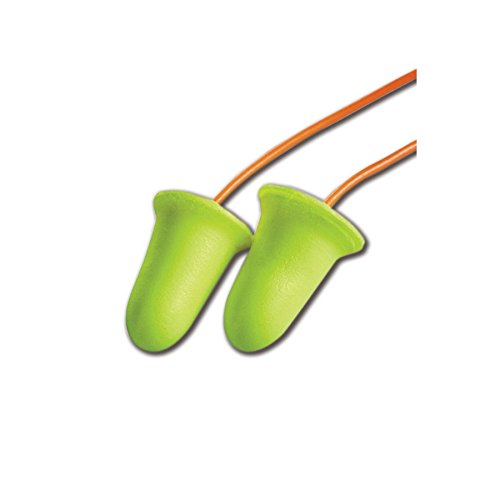 E-A-R by 3M 10080529120851 3M 312-1260 E-A-R E-A-Soft FX Corded Disposable Earplugs, OSFA, Red, One 