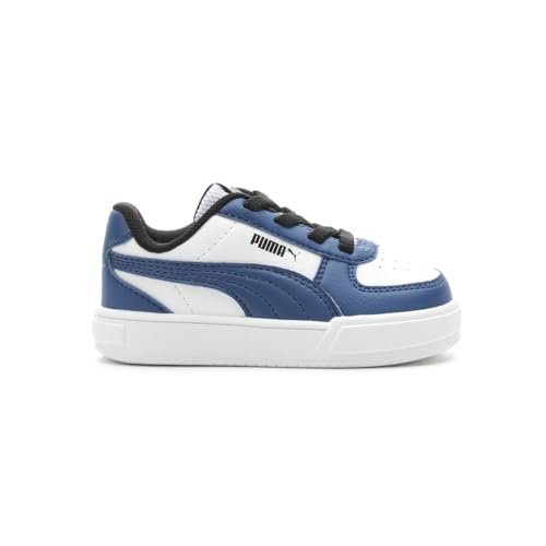 PUMA Toddler Boys Caven Lace Up Sneakers Shoes Casual - White