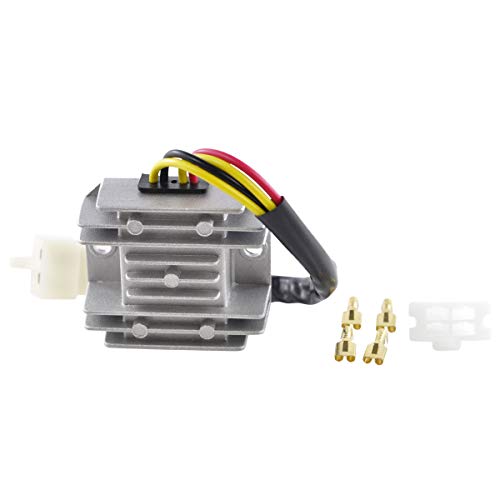 RMSTATOR Replacement for Improved Voltage Regulator Rectifier Honda ATC 200 TRX 200 1982-1984 | OEM 08615-9580004 31600-958-680 31600-958-681 31600-958-682 31600-VM5-000
