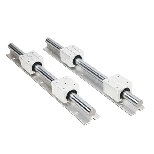 Bloc coulissant à roulement linéaire SBR12 et 2 rails robustes 300mm