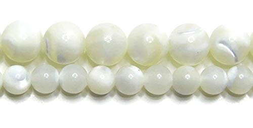 Perles de nacre naturelle AAA 8mm pour des créations de bijoux élégants