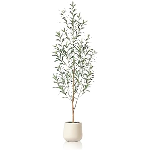 Fopamtri 150 cm Realistic Artificial Olive Tree Cover