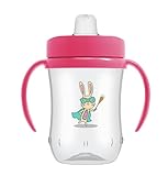 Dr Brown’s Soft spout Toddler Cup Pink, 9 oz