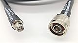Cable Assemblies Now - LMR-400/LMR400 Times Microwave Low Loss Coax Extension Cable N-Male to Reverse Polarity SMA-Male, 15 Foot - for Bobcat Miner/Helium HNT Hotspot Miner/LoRaWan Hotspot -  Cable Assemblies Now Inc