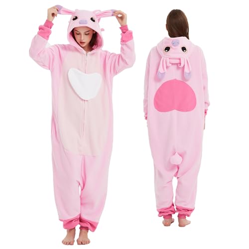 MAJ&COS Onesie Animal Women Men Adult Pajamas Halloween Cosplay Costume Unisex Onesies
