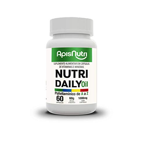 Polivitamínico Concentrado Nutri Daily 1000mg (60 caps), Apisnutri