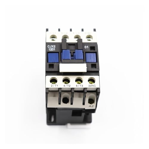 Contacteur CA 12A 3P CJX2-1201 avec 1 contact normalement fermé AC380V