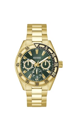 Montre Guess Multi-Cadrans Quartz Homme Letterman sport chic avec cadran chronographe noir