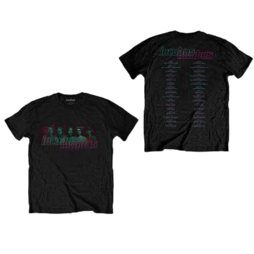Incubus 17 Tour Official Tee T-Shirt Mens Unisex (Medium) Black
