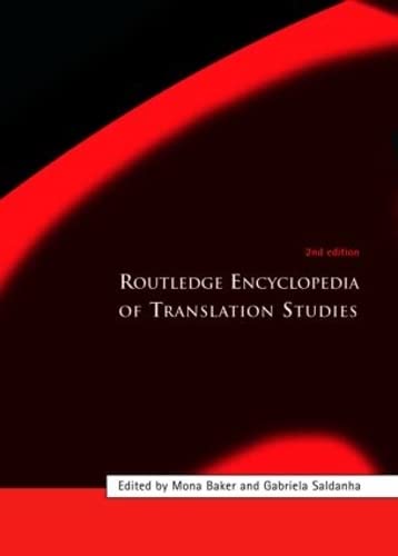 Amazon.co.jp: Routledge Encyclopedia of Translation Studies