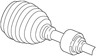 Kia 49581-2W600 CV Joint Boot