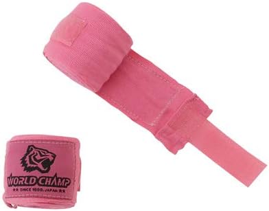 Amazon ワールドチャンプ バンテージ 伸縮性 3 5m タイガー シリーズ Wcah1tg35 ピンク ワールドチャンプ バンデージ