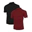 2 Pack(black+wine Red)