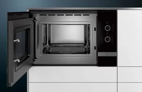 Siemens BF550LMR0 Einbau-Mikrowelle – Einbau-Mikrowelle schwarz und Edelstahl – 25 Liter – 900 Watt – Bild 3