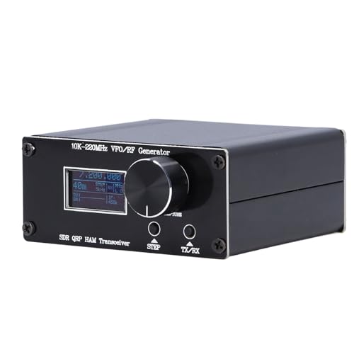 Grafico a barre: dotato di grafico a barre (S-meter) di e di 20 bande preimpostate, può essere utilizzato anche come generatore RF o di clock.