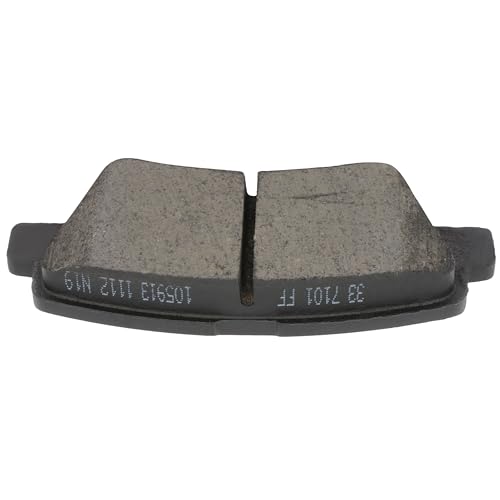 Image of cciyu D1444 D1313 Brake Pads w /Hardware Front Rear Disc Brake Pad Set