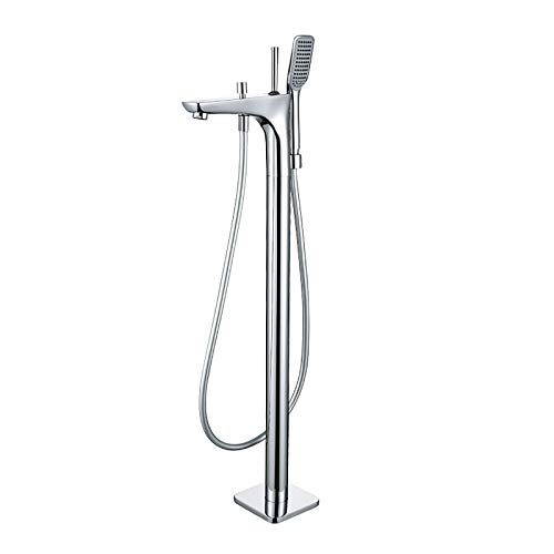 Robinetterie de salle de bains de luxe en laiton doré chromé
