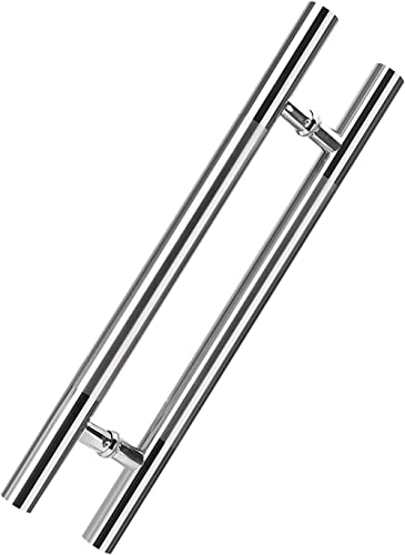 Poignée de porte push-pull en acier inoxydable avec entraxe de 300mm