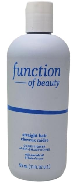 Miniatura 6 de Function of Beauty - Juego de champú y acondicionador para cabello liso (11 onzas) y toalla exfoliante Tesadorz
