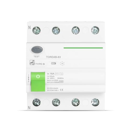 Disjoncteur fuite de terre RCD Type B évite les pannes de borne EVSE 2P - 5