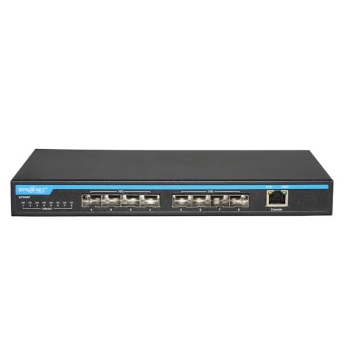 HYN@NET 8-Port 10Gb Web Managed Switch - 8x10G SFP+ Ports,