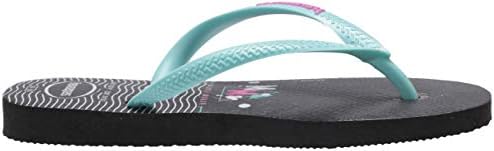 Havaianas Baby Disney Cool Flip Flop Sandal, Black, 9 M US | Image 5