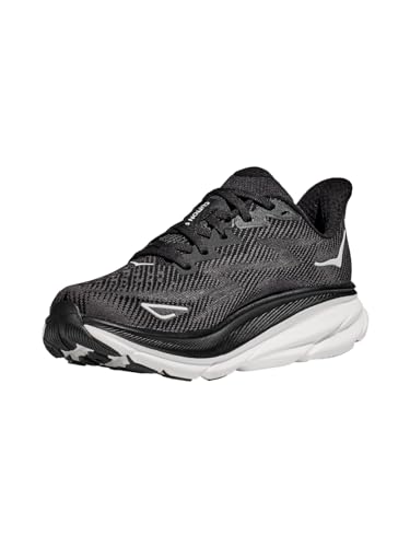 HOKA Hoka Women's Clifton 9 Black/White 5 Medium