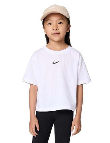 Nike Girls' One Relaxed Dri-Fit Short-Sleeve Top