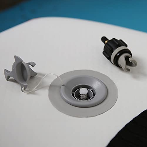 Adaptador de válvula de bomba de ar multifuncional Suporte iável Schrader Acóos de adaptador de válv