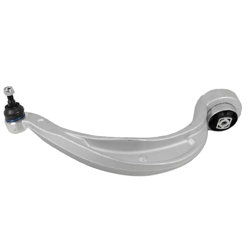 Image of Detroit Axle - 8pc Front End Control Arms Kit for 2009 2010 Audi A4 Quattro, 4 Lower Forward Rearward Control Arms with Ball Joints 4 Inner Outer Tie Rod Ends Replacement