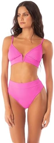 Maaji High Rise High Rise Classic Signature Cut Black - Womens Swimwear